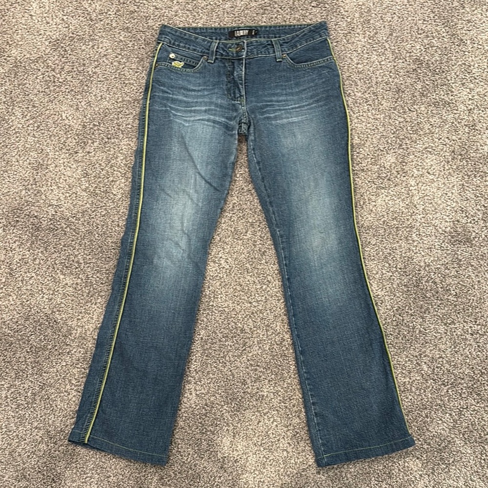 Vintage Y2K Laundry Women's Blue Jeans